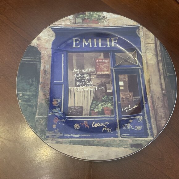 Sakura Oneida Storefront Chiu Tak Hak Dessert Plates Set - Picture 3 of 8